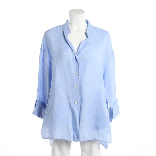 Blouse, in Light Blue, Linen, Robert Friedman