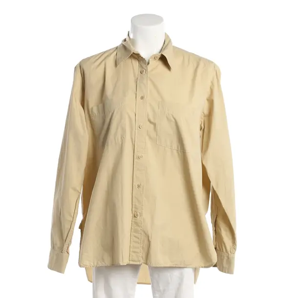 Blouse, in Beige, Cotton, Nili Lotan