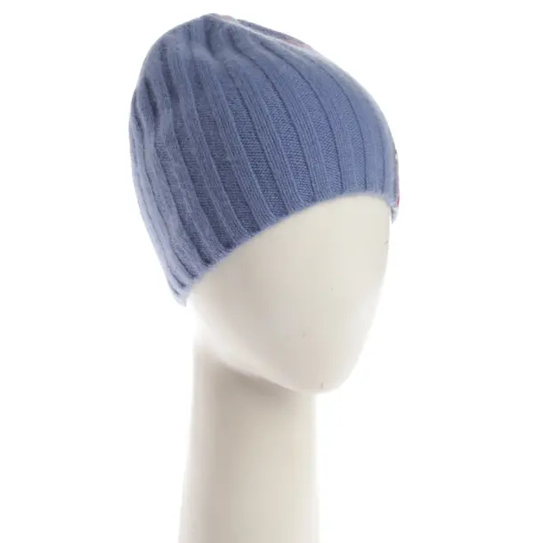 Mütze, in Blau, Kaschmir, Bogner