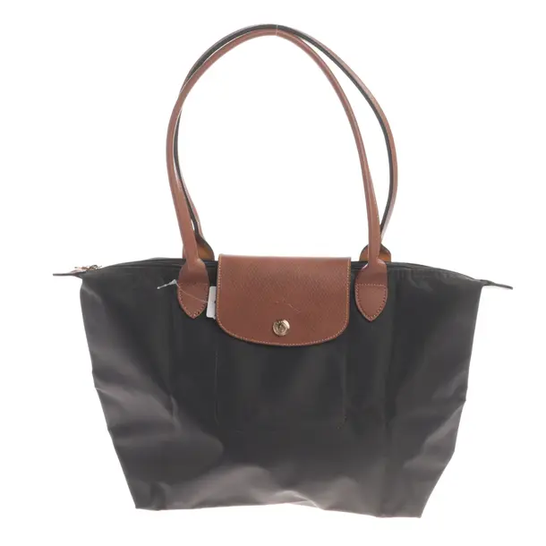 Shoulder Bag, in Black, Polyurethane, Longchamp