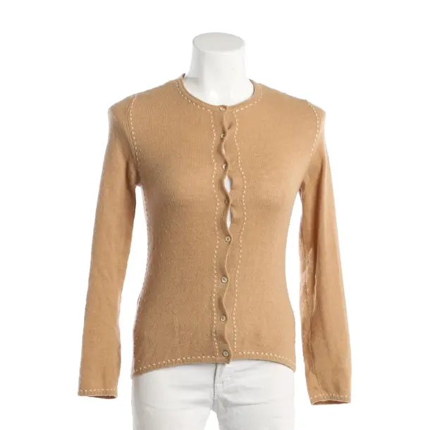 Strickjacke, in Braun, Kaschmir, Loro Piana