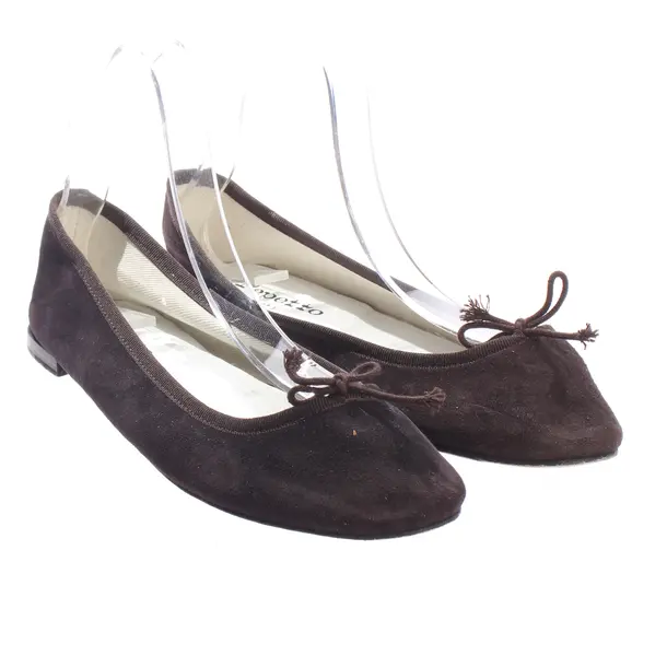 Ballerinas, in Dunkelbraun, repetto