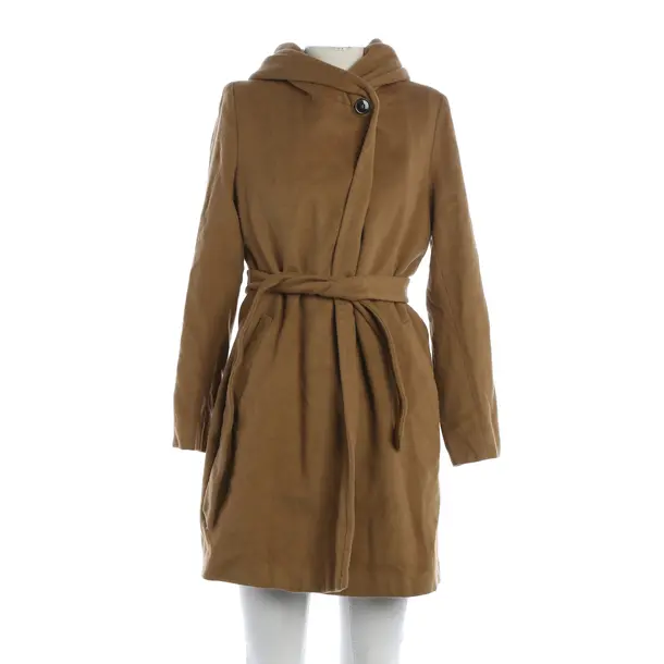 Übergangsmantel, in Braun, Wolle, Max Mara