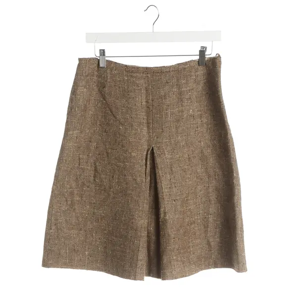 Skirt, in Brown, Silk, Prada