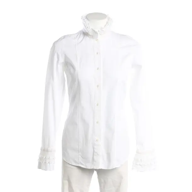 Camicetta, in Bianco, Cotone, Van Laack