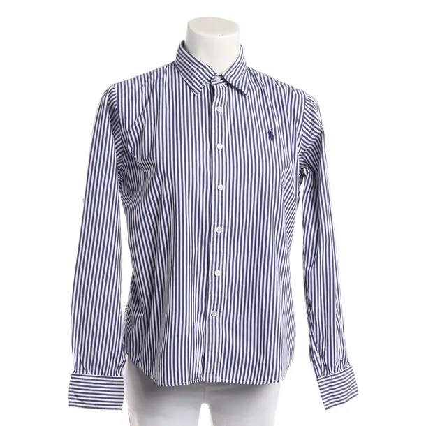 Bluse, in Blau, Baumwolle, Polo Ralph Lauren