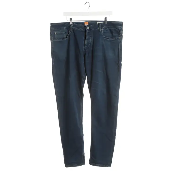 Jeans Straight Fit, in Navy, Baumwolle, Hugo Boss Orange