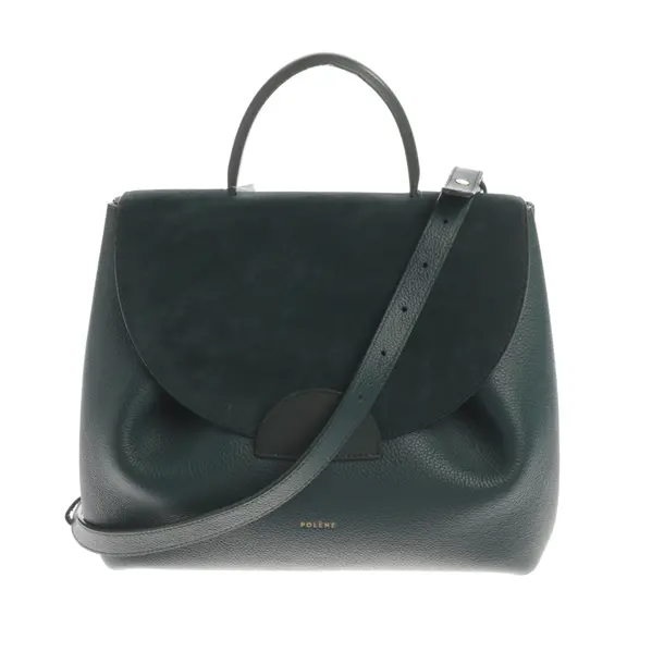 Handtasche, in Grün, Leder, Polène