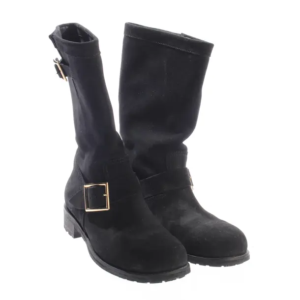 Stiefeletten, in Schwarz, Jimmy Choo
