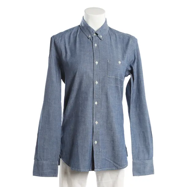 Bluse, in Blau, Baumwolle, 7 for all mankind