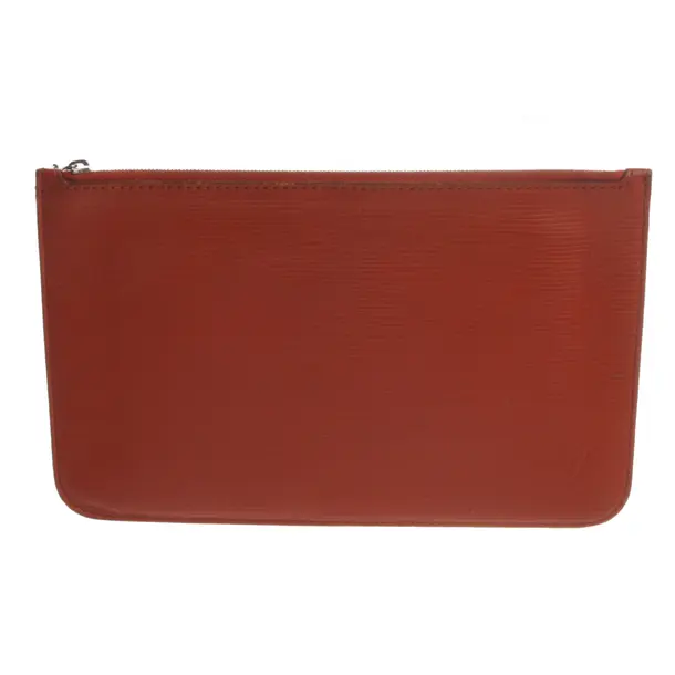 Pochette, in Arancione, Pelle, Louis Vuitton