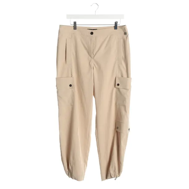 Pants, in Beige, Polyester, Marc Cain