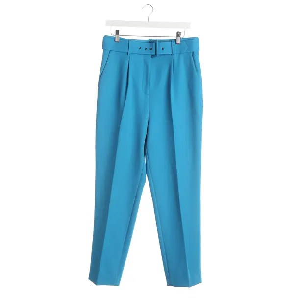 Pants, in Blue, Polyester, Marc Cain