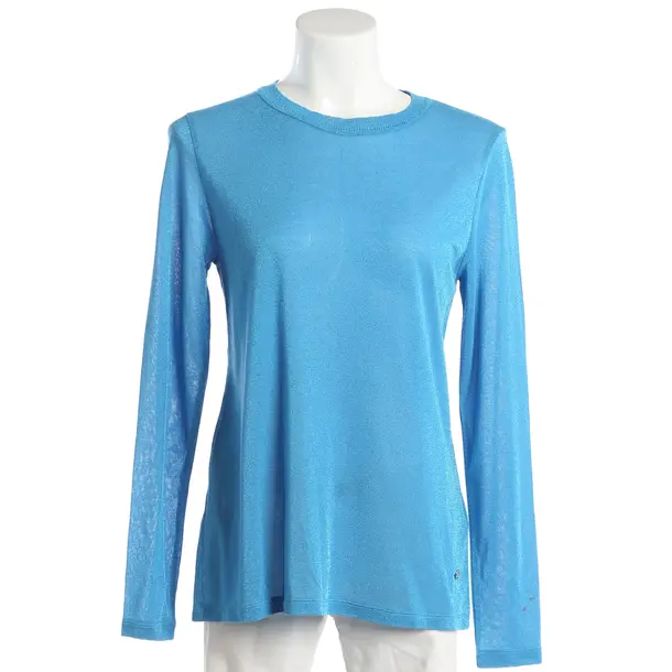 Longsleeve, in Blau, Viskose, Mos Mosh