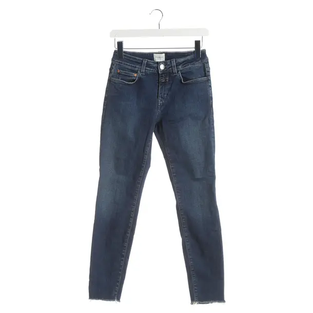 Jeans Slim Fit, in Blau, Baumwolle, Closed