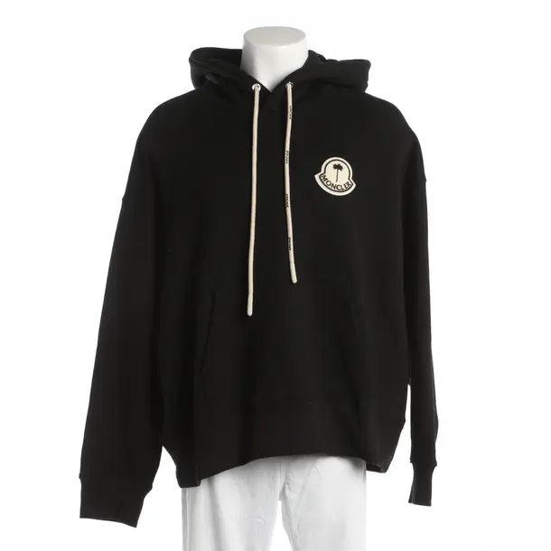 Hoodie, in Black, Cotton, Moncler