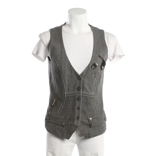 Weste, in Grau, Wolle, Sportalm