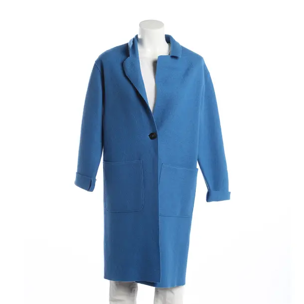 Übergangsmantel, in Blau, Wolle, Lanius