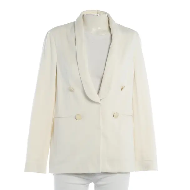 Blazer, in Cream, Baumwolle, Brunello Cucinelli