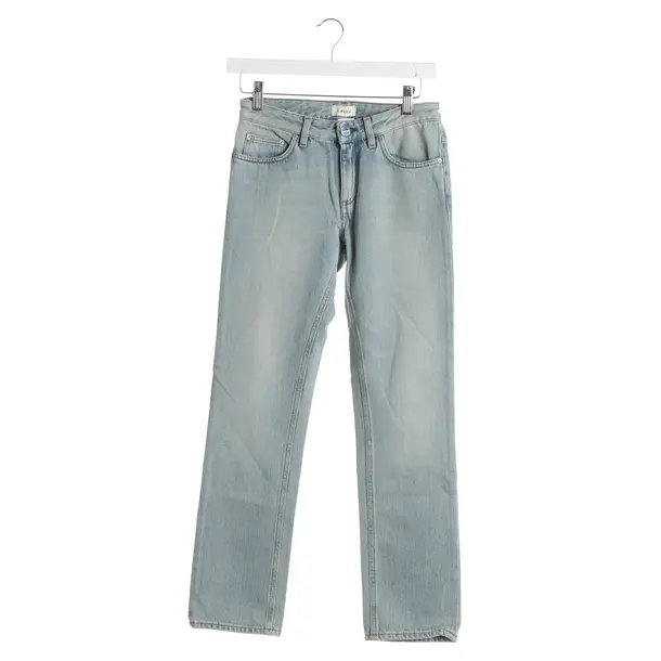 Jeans Straight Fit, in Hellblau, Baumwolle, Totême