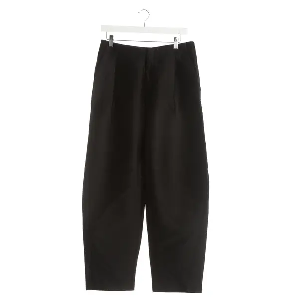 Hose, in Schwarz, Baumwolle, Totême