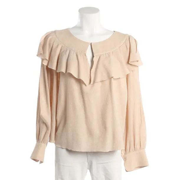 Blouse, in Peach, Viscose, See by Chloé