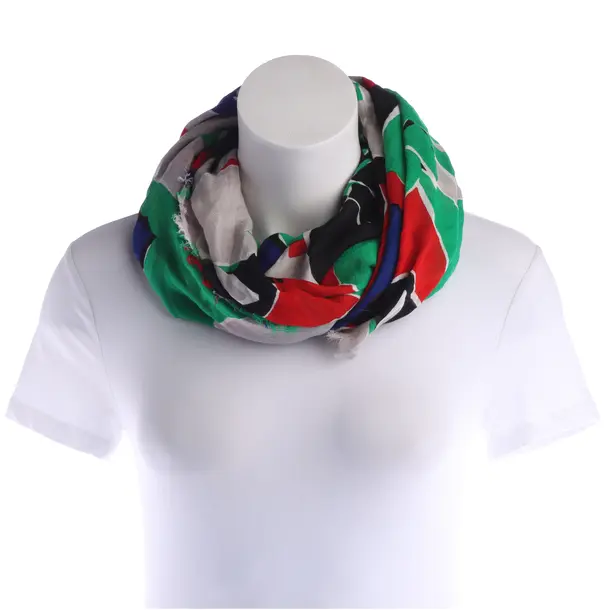 Shawl, in Multicolored, Cotton, Hugo Boss Black Label