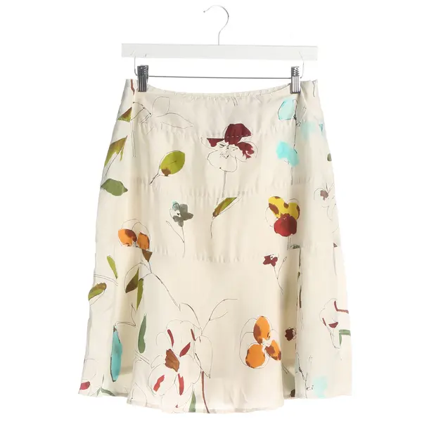 Skirt, in Cream, Viscose, Windsor