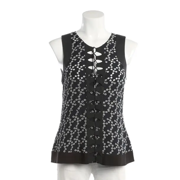 Top, in Navy, Polyester, Dorothee Schumacher