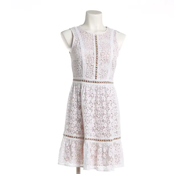 Cocktailkleid, in Weiß, Baumwolle, Michael Kors