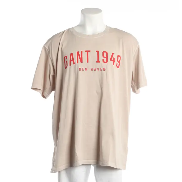 T-Shirt, in Nude, Baumwolle, Gant