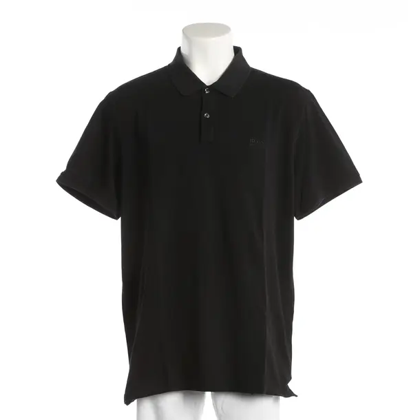 Poloshirt, in Schwarz, Baumwolle, Hugo Boss Black Label