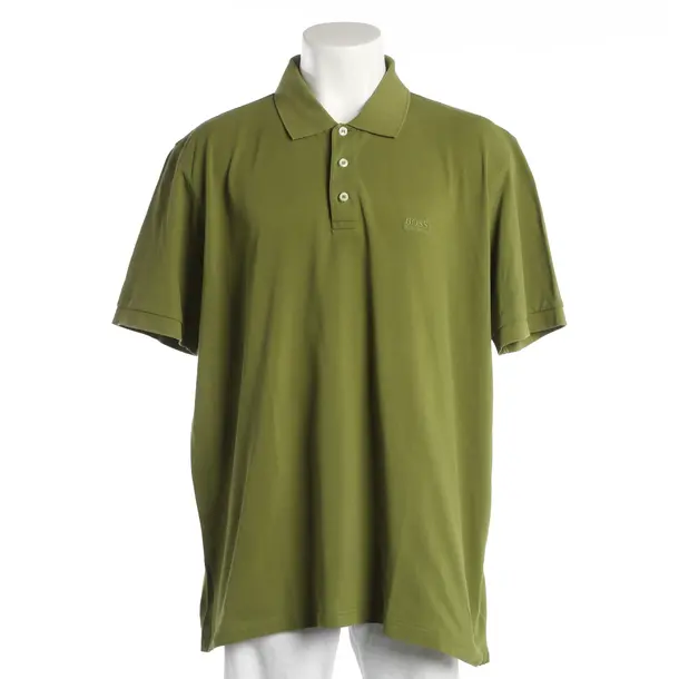 Poloshirt, in Grün, Baumwolle, Hugo Boss Black Label