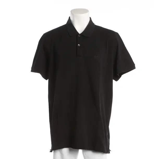 Polo Shirt, in Black, Cotton, Hugo Boss Black Label