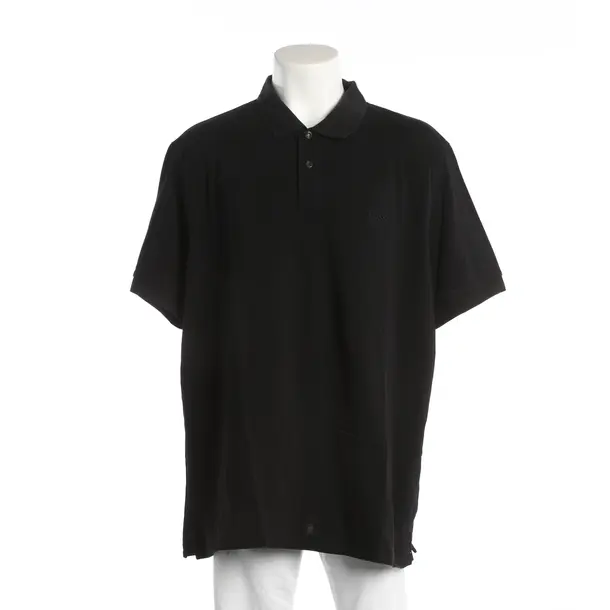 Polo Shirt, in Black, Cotton, Hugo Boss Green