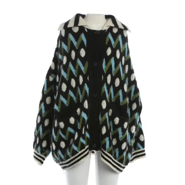 Strickjacke, in Mehrfarbig, Polyacryl, American Vintage