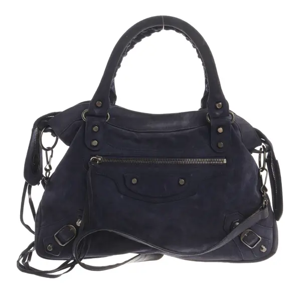 Handtasche, in Navy, Leder, Balenciaga