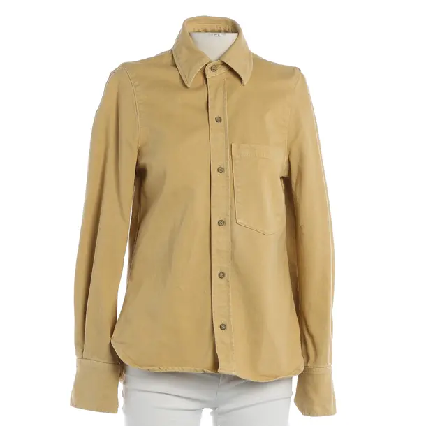 Camicetta, in Giallo senape, Cotone, Victoria Beckham