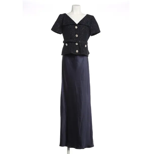 Cocktailkleid, in Navy, Polyester, self-portrait