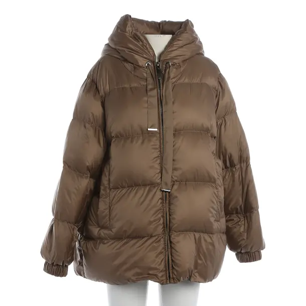 Mid-Season Jacket, in Brown, Polyester, Max Mara