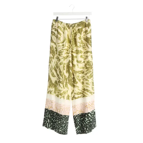 Pants, in Green, Viscose, Dries van Noten