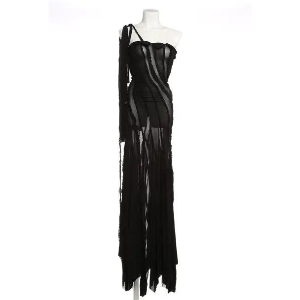 Cocktailkleid, in Schwarz, Viskose, Blumarine