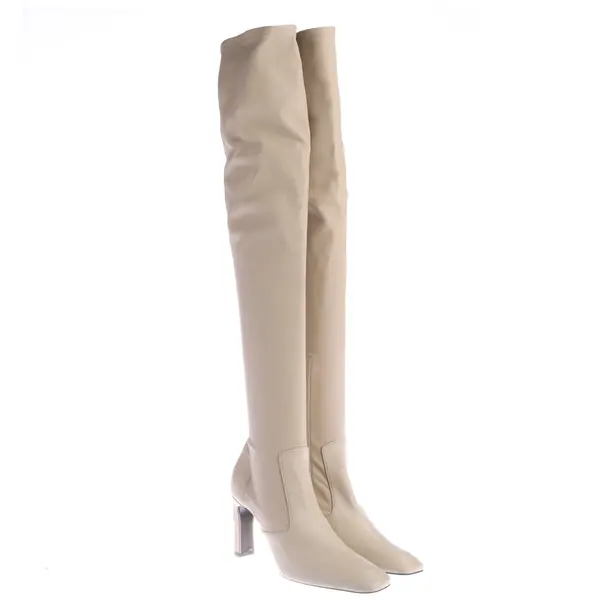 Over-The-Knee Boots, in Nude, Totême