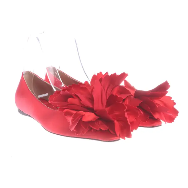 Ballerinas, in Rot, Salvatore Ferragamo