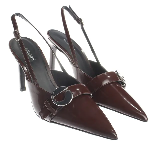 Slingbacks, in Braun, Coperni