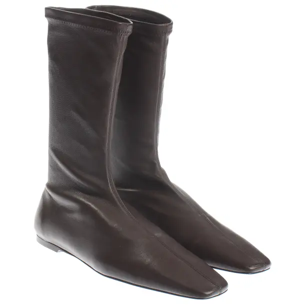 Stivaletti, in Marrone scuro, Totême