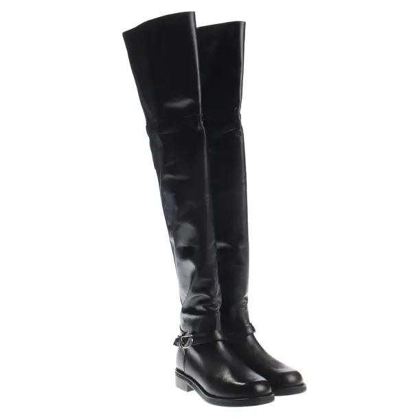 Over-The-Knee Boots, in Black, Coperni