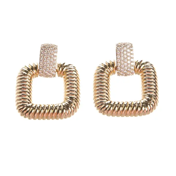 Orecchini, in Oro, Metallo (metallico, metallizzato), autoritratto