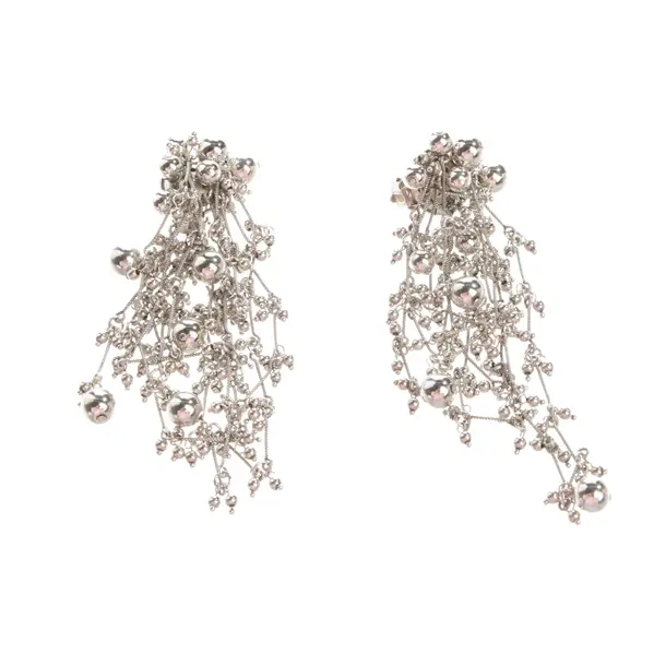 Earrings, in Silver, Metal (metallic, metallized), Isabel Marant