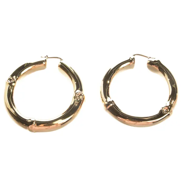 Earrings, in Gold, Metal (metallic, metallized), Jil Sander